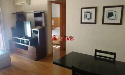 Flat com 1 quarto para alugar na Rua Pintassilgo, 477, Moema, São Paulo