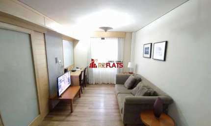 Flat com 2 quartos para alugar na Avenida Jamaris, 100, Moema, São Paulo