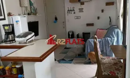 Flat com 1 quarto para alugar na Avenida Rouxinol, 174, Moema, São Paulo
