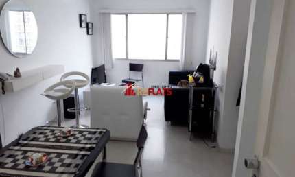 Flat com 1 quarto para alugar na Avenida Rouxinol, 763, Moema, São Paulo