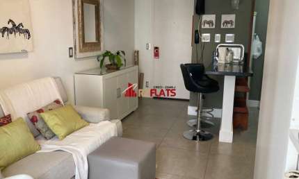 Flat com 1 quarto para alugar na Alameda Jauaperi, 1083, Moema, São Paulo