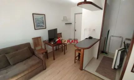 Flat com 1 quarto para alugar na Alameda Jauaperi, 1083, Moema, São Paulo