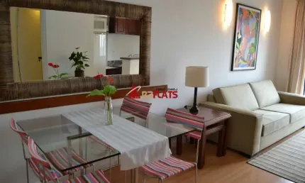 Flat com 1 quarto para alugar na Avenida Moema, 177, Moema, São Paulo