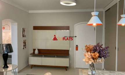 Flat com 1 quarto para alugar na Rua Araguari, 711, Moema, São Paulo