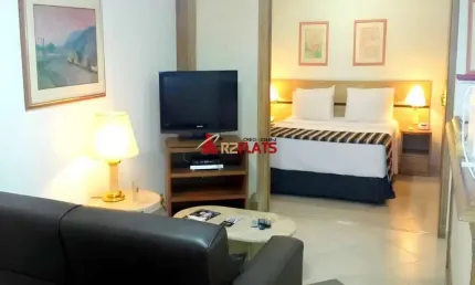 Flat com 1 quarto para alugar na Alameda Jaú, 1607, Jardins, São Paulo