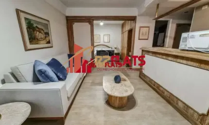 Flat com 1 quarto para alugar na Alameda Jaú, 1607, Jardins, São Paulo