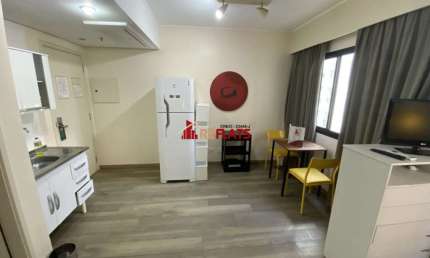 Flat com 1 quarto para alugar na Avenida Rouxinol, 55, Moema, São Paulo