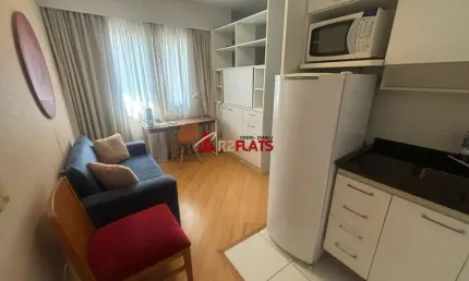 Flat com 1 quarto para alugar na Avenida Rouxinol, 55, Moema, São Paulo