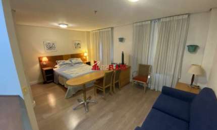 Flat com 1 quarto para alugar na Avenida Jamaris, 151, Moema, São Paulo