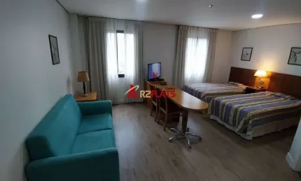 Flat com 2 quartos para alugar na Avenida Jamaris, 101, Moema, São Paulo