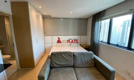 Flat com 1 quarto para alugar na Avenida Ibirapuera, 2534, Moema, São Paulo