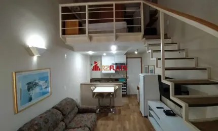 Flat com 1 quarto para alugar na Rua Pintassilgo, 12, Moema, São Paulo
