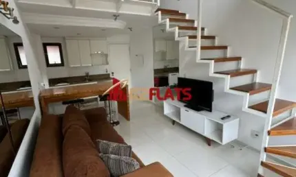 Flat com 1 quarto para alugar na Rua Pintassilgo, 12, Moema, São Paulo