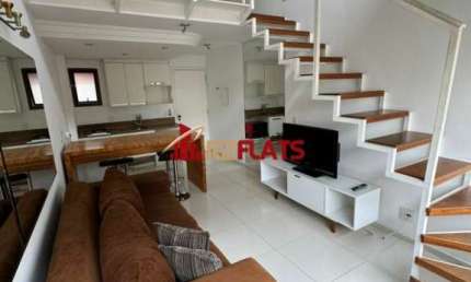 Flat com 1 quarto para alugar na Rua Pintassilgo, 12, Moema, São Paulo