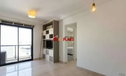 Flat com 1 quarto para alugar na Rua Pintassilgo, 477, Moema, São Paulo