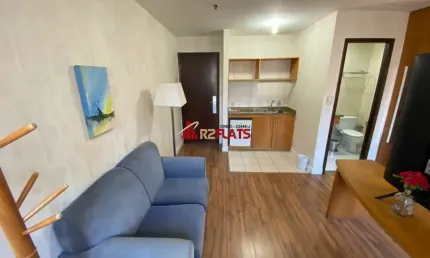 Flat com 1 quarto para alugar na Alameda Campinas, 540, Jardins, São Paulo
