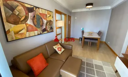 Flat com 1 quarto para alugar na Rua Pintassilgo, 477, Moema, São Paulo