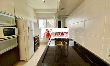 Flat com 2 quartos para alugar na Rua Kansas, 1700, Brooklin, São Paulo