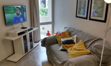 Flat com 1 quarto para alugar na Alameda Campinas, 675, Jardins, São Paulo