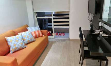 Flat com 1 quarto para alugar na Rua Tuim, 50, Moema, São Paulo