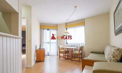 Flat com 1 quarto para alugar na Rua Ouro Branco, 150, Jardins, São Paulo