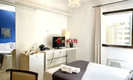 Flat com 1 quarto para alugar na Alameda Jaú, 1606, Jardins, São Paulo