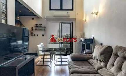 Flat com 1 quarto à venda na Avenida Moema, 177, Moema, São Paulo
