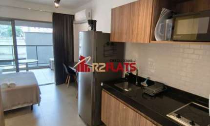 Flat com 1 quarto para alugar na Rua Álvaro Rodrigues, 295, Brooklin, São Paulo