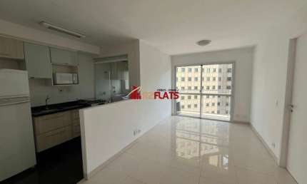 Flat com 1 quarto para alugar na Rua Juquis, 391, Moema, São Paulo