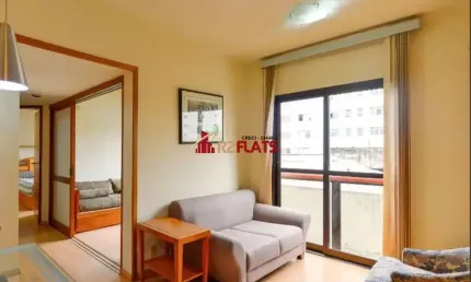 Flat com 2 quartos para alugar na Rua Guarará, 58, Jardins, São Paulo