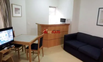 Flat com 1 quarto para alugar na Alameda Campinas, 1213, Jardim Paulista, São Paulo