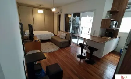 Flat com 1 quarto para alugar na Rua Sampaio Viana, 180, Paraíso, São Paulo