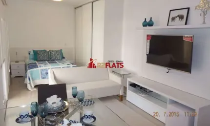 Flat com 1 quarto para alugar na Rua Sampaio Viana, 180, Paraíso, São Paulo