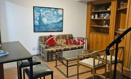 Flat com 1 quarto para alugar na Alameda Jauaperi, 1083, Moema, São Paulo