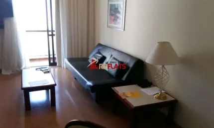 Flat com 1 quarto para alugar na Alameda Ministro Rocha Azevedo, 523, Jardins, São Paulo