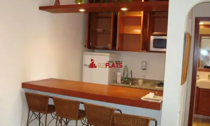 Flat com 1 quarto para alugar na Alameda Ministro Rocha Azevedo, 523, Jardins, São Paulo