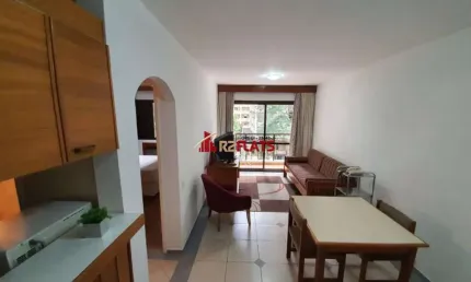 Flat com 1 quarto para alugar na Alameda Jaú, 358, Jardins, São Paulo