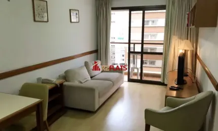 Flat com 1 quarto para alugar na Alameda Jaú, 358, Jardim Paulista, São Paulo