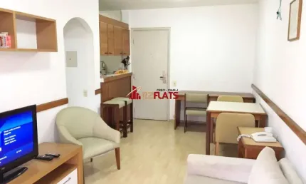 Flat com 1 quarto para alugar na Alameda Jaú, 358, Jardins, São Paulo