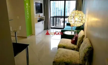 Flat com 2 quartos para alugar na Alameda Ministro Rocha Azevedo, 523, Jardins, São Paulo