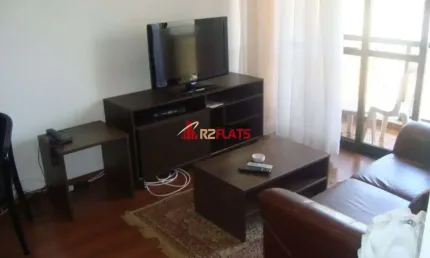 Flat com 2 quartos para alugar na Alameda Ministro Rocha Azevedo, 523, Jardins, São Paulo