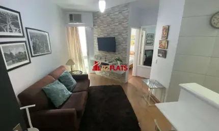 Flat com 1 quarto para alugar na Alameda Campinas, 675, Jardins, São Paulo