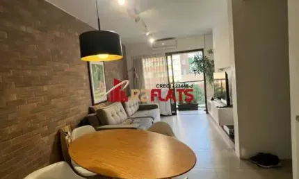 Flat com 1 quarto para alugar na Alameda Jaú, 358, Jardins, São Paulo
