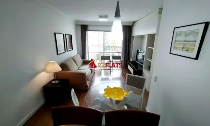 Flat com 2 quartos para alugar na Alameda Joaquim Eugênio de Lima, 1360, Jardins, São Paulo