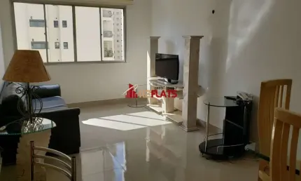 Flat com 1 quarto para alugar na Avenida Rouxinol, 763, Moema, São Paulo