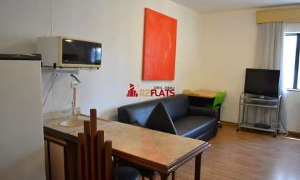 Flat com 1 quarto para alugar na Rua Hans Oersted, 119, Brooklin, São Paulo