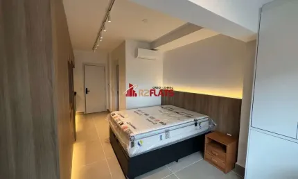 Flat com 1 quarto para alugar na Alameda dos Arapanés, 890, Moema, São Paulo