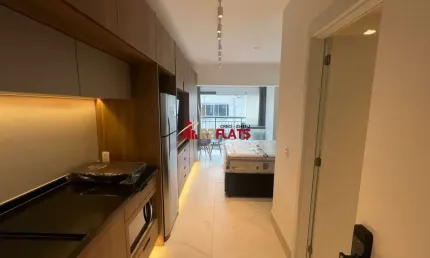 Flat com 1 quarto para alugar na Alameda dos Arapanés, 890, Moema, São Paulo