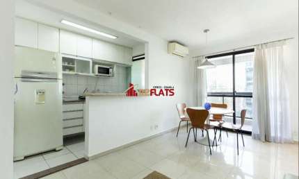 Flat com 2 quartos para alugar na Rua Professor Atílio Innocenti, 957, Vila Olímpia, São Paulo
