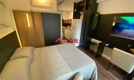 Apartamento com 1 quarto para alugar na Alameda dos Jurupis, 813, Indianópolis, São Paulo